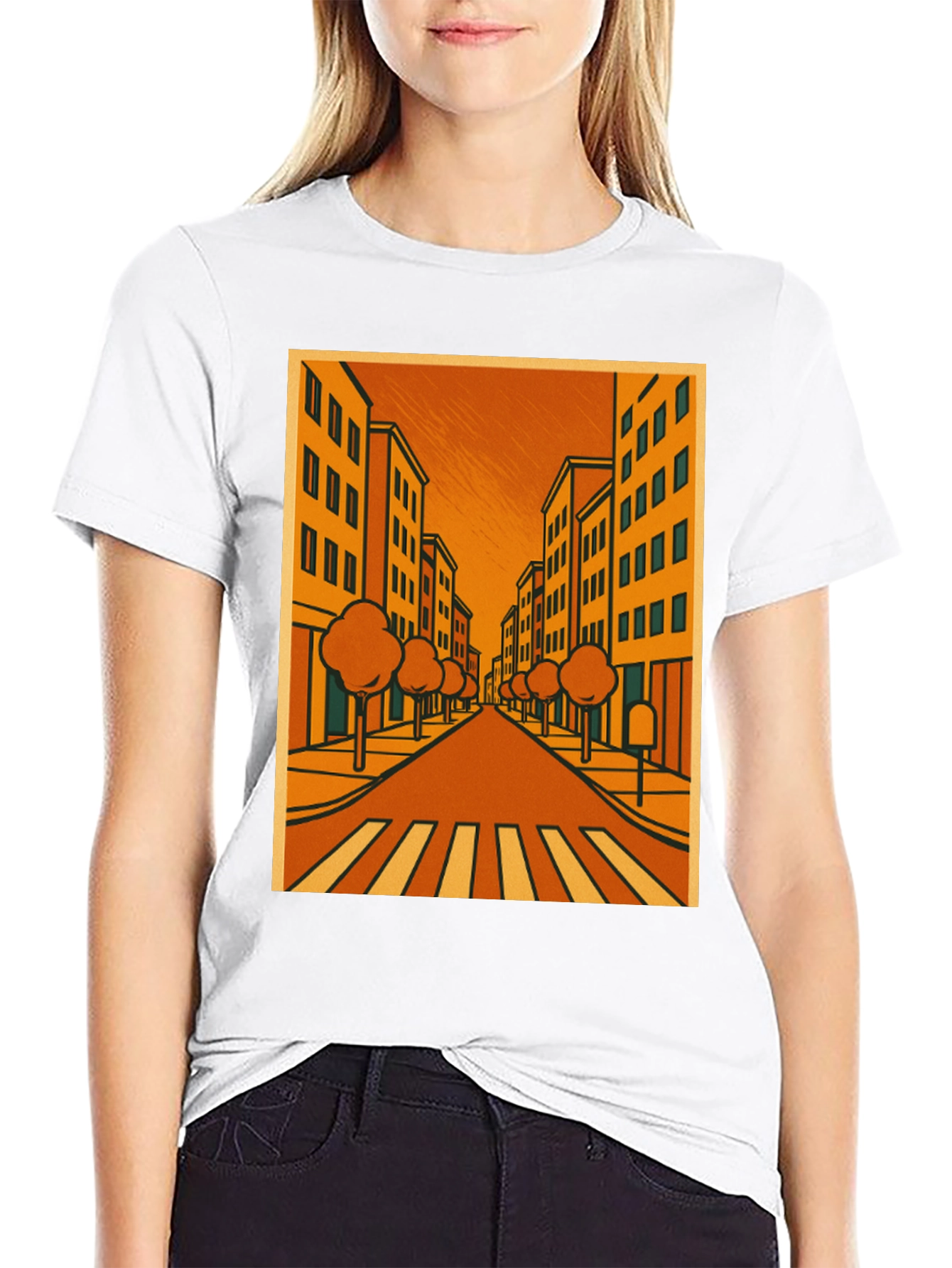 City Street Graphic T-Shirt