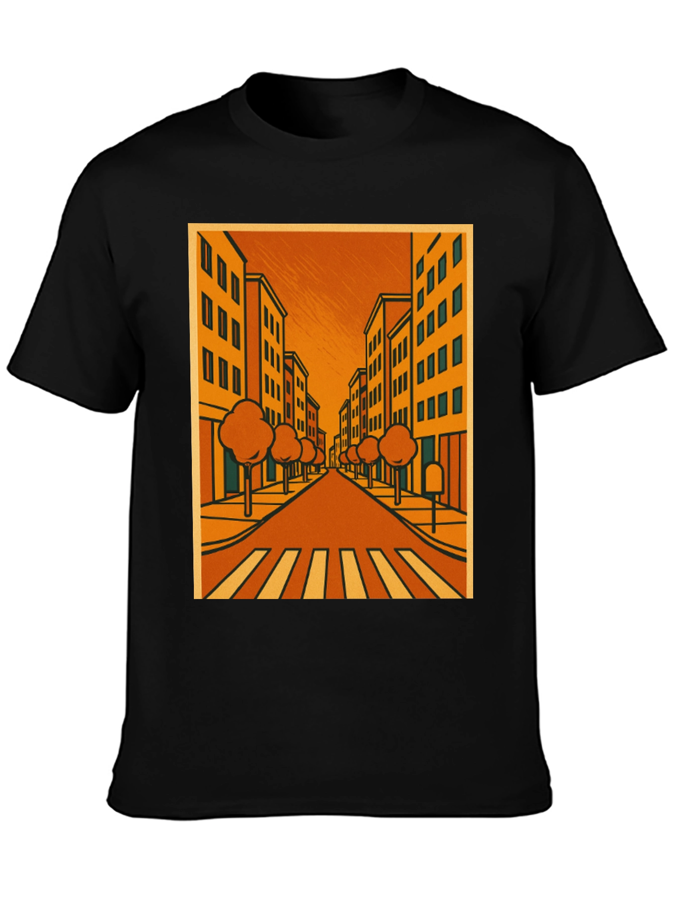 City Street Graphic T-Shirt