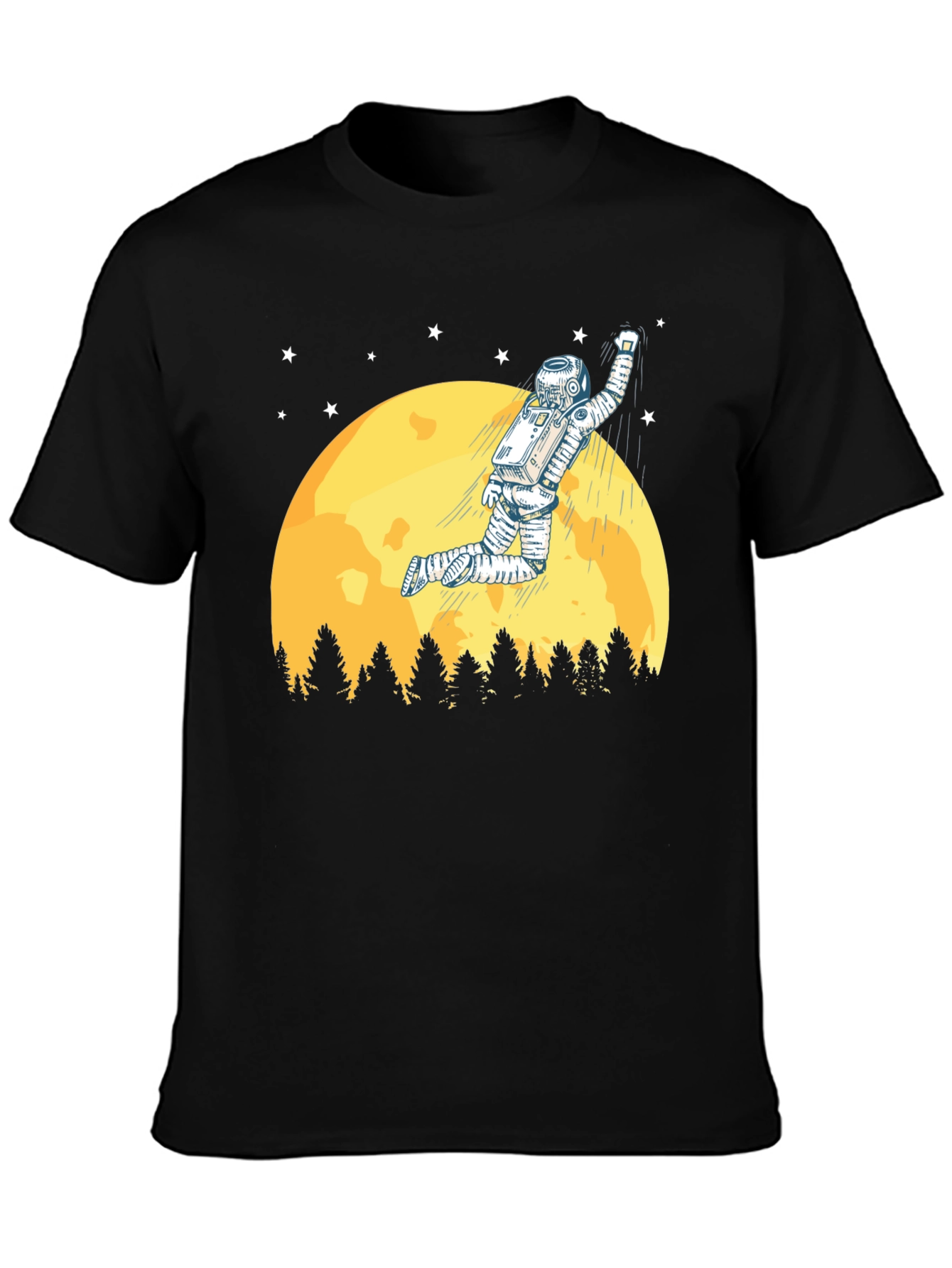 Astronaut Moon Landing T-Shirt - Graphic Tee