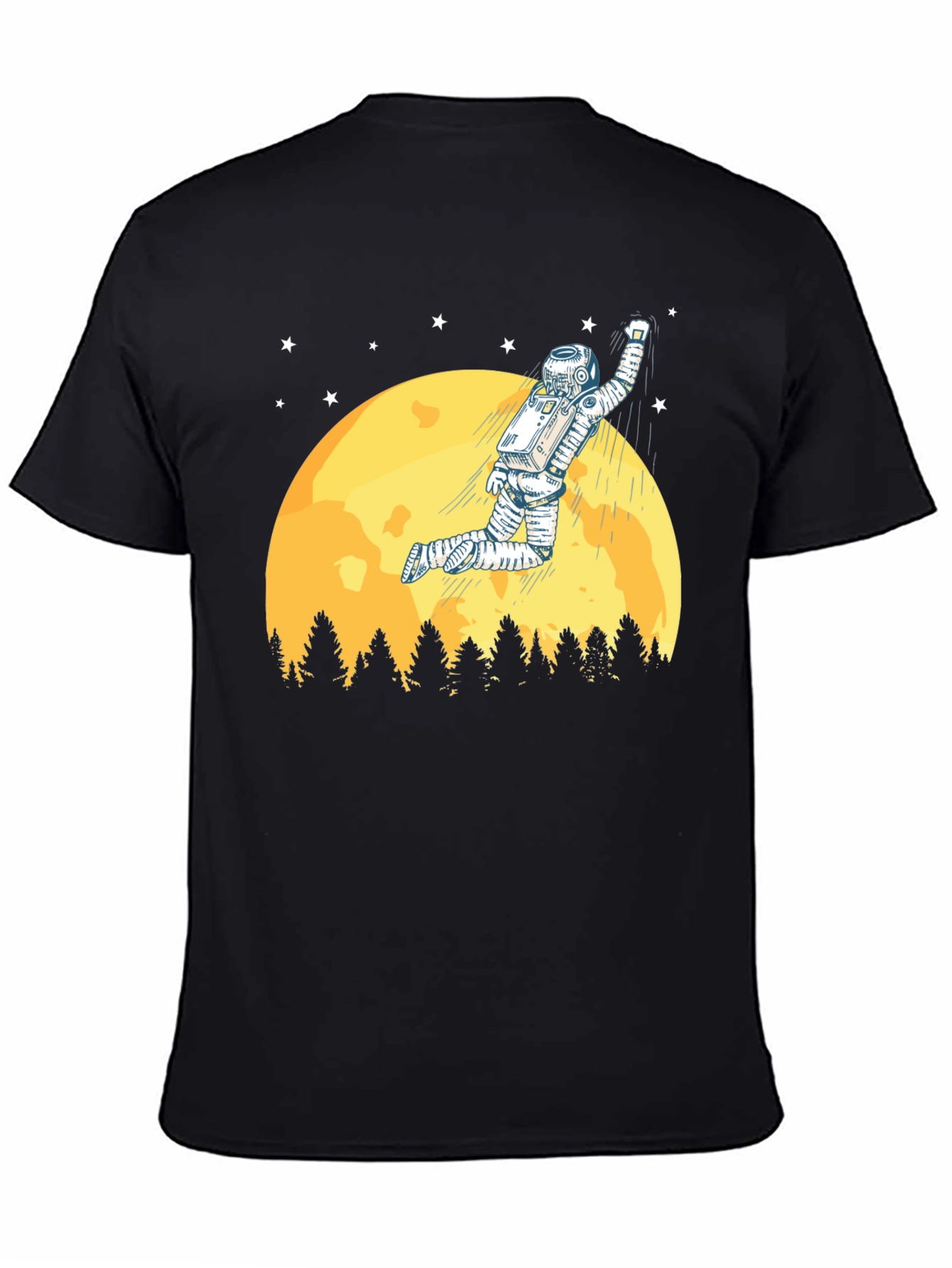 Astronaut Moon Landing T-Shirt - Graphic Tee