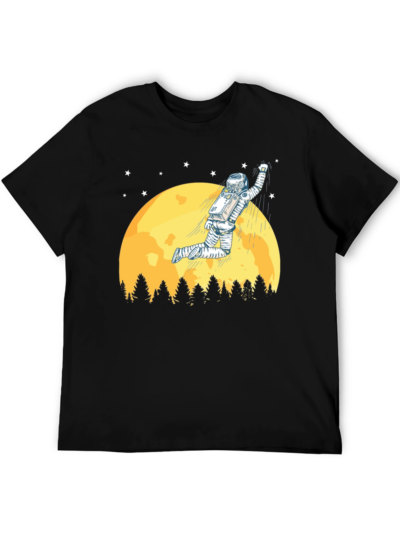 Astronaut Moon Landing T-Shirt - Graphic Tee