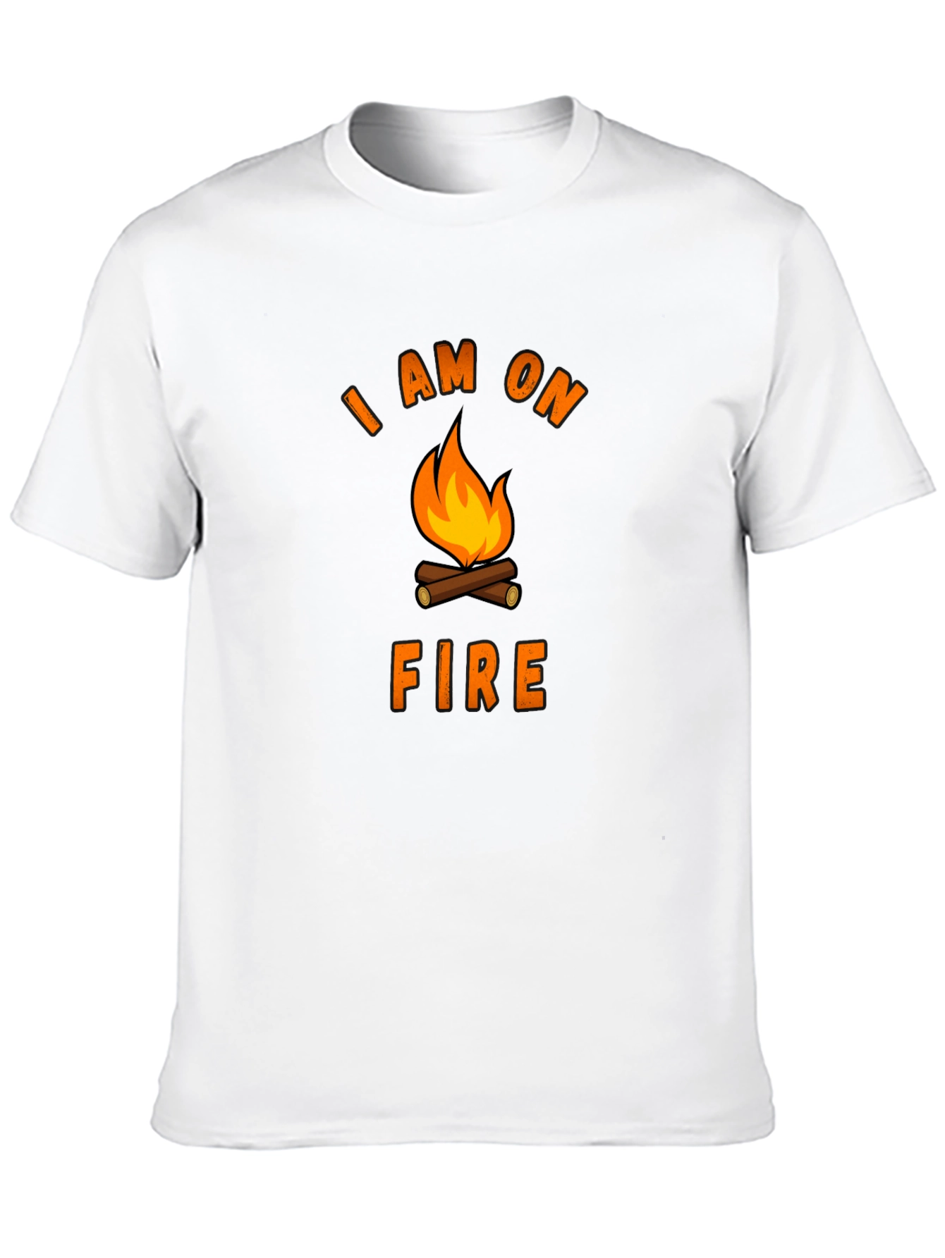 I Am On Fire Graphic Tee - Campfire Design