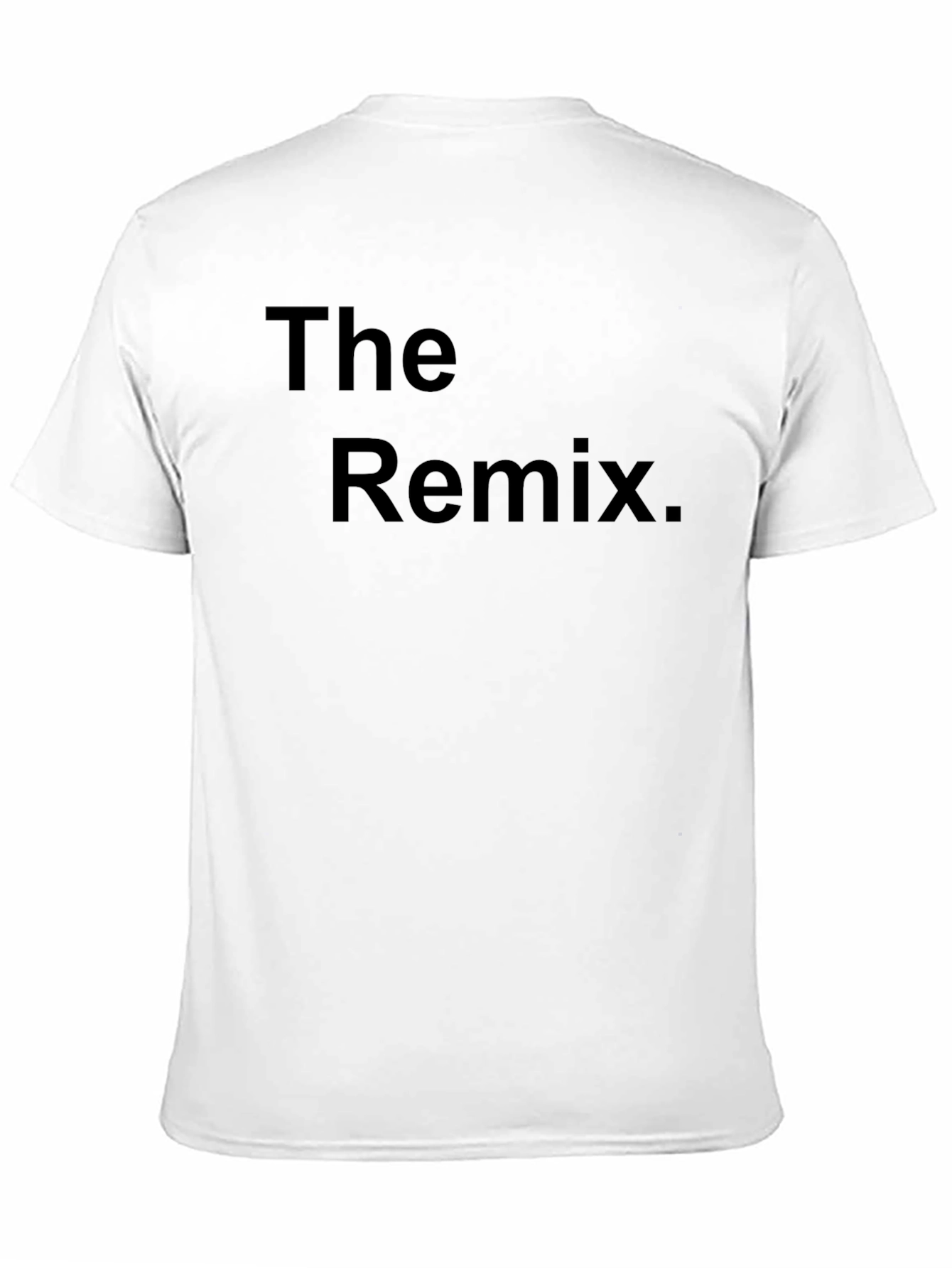 The Remix Black T-Shirt - Classic Style