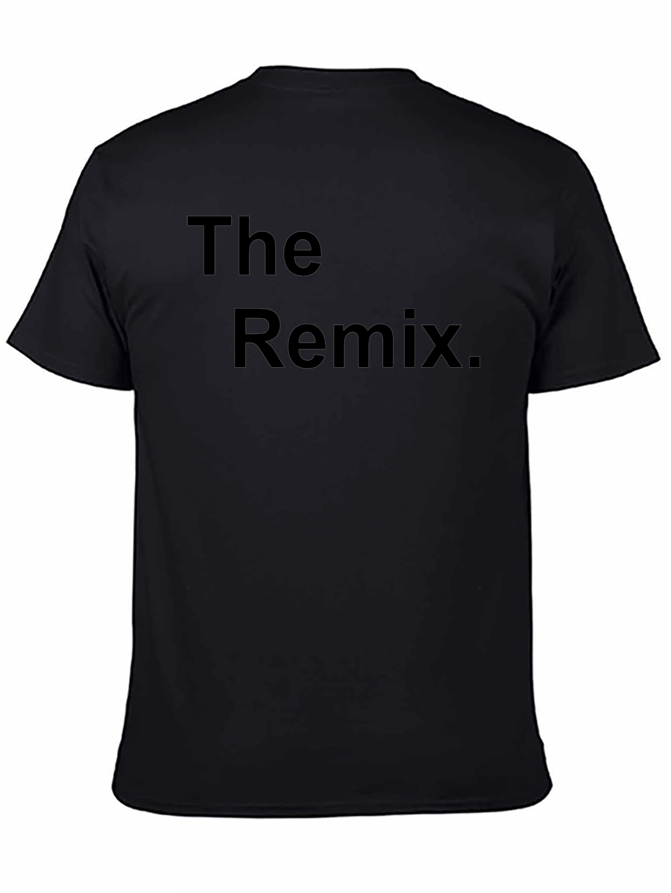 The Remix Black T-Shirt - Classic Style