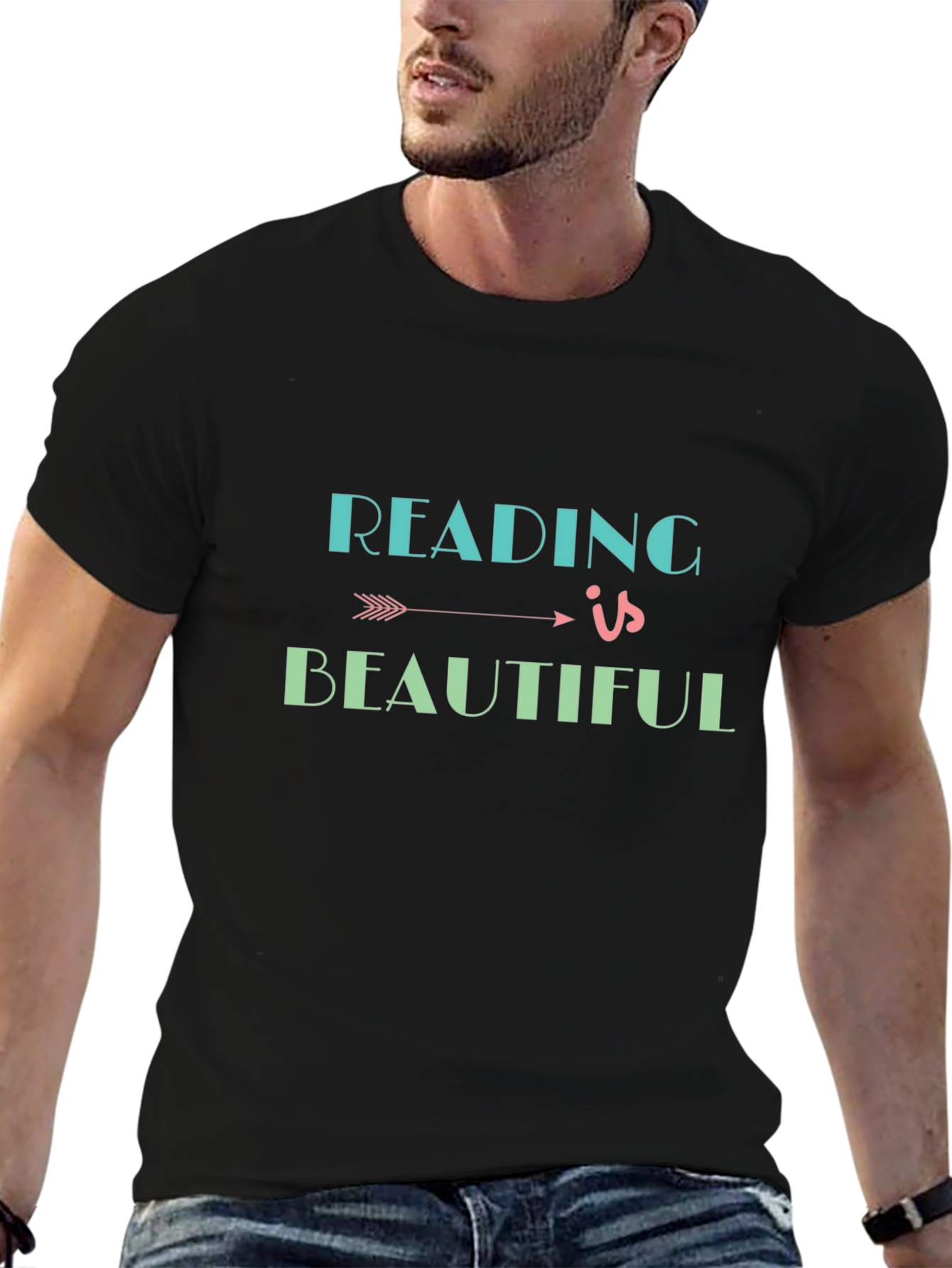 Reading is Beautiful Graphic T-Shirt