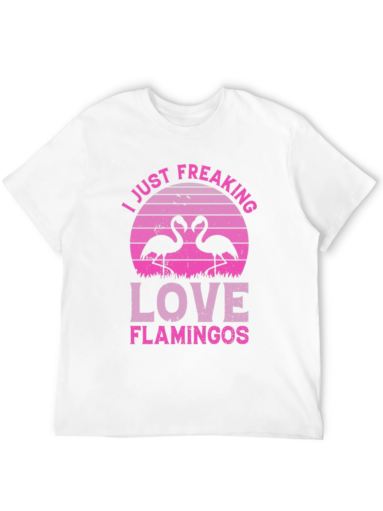 I Just Freaking Love Flamingos Graphic Tee