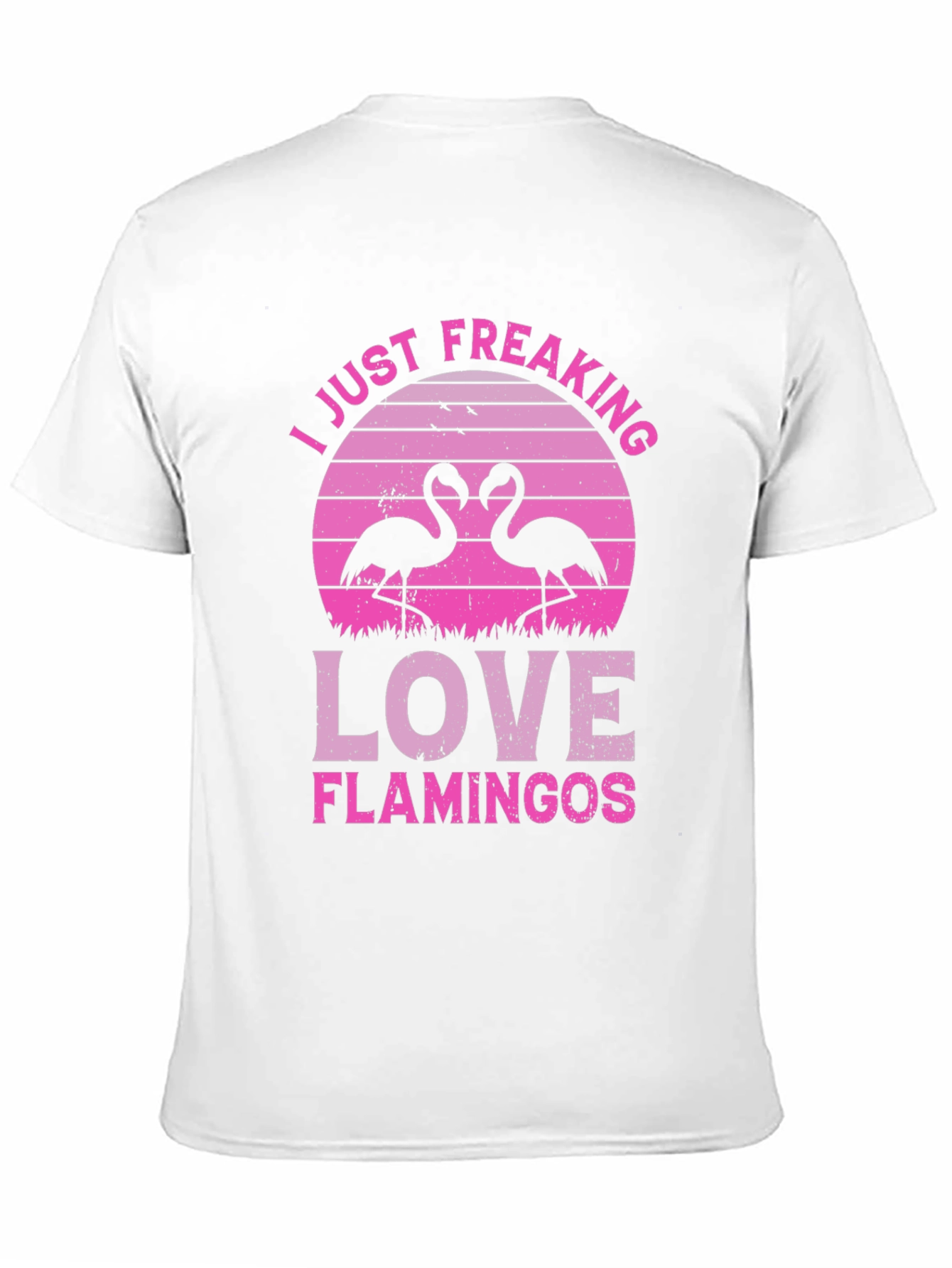 I Just Freaking Love Flamingos Graphic Tee