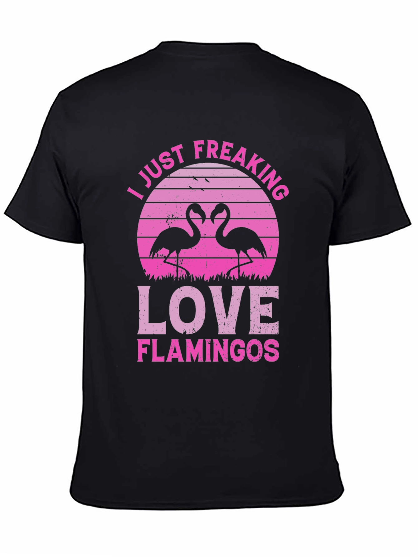 I Just Freaking Love Flamingos Graphic Tee