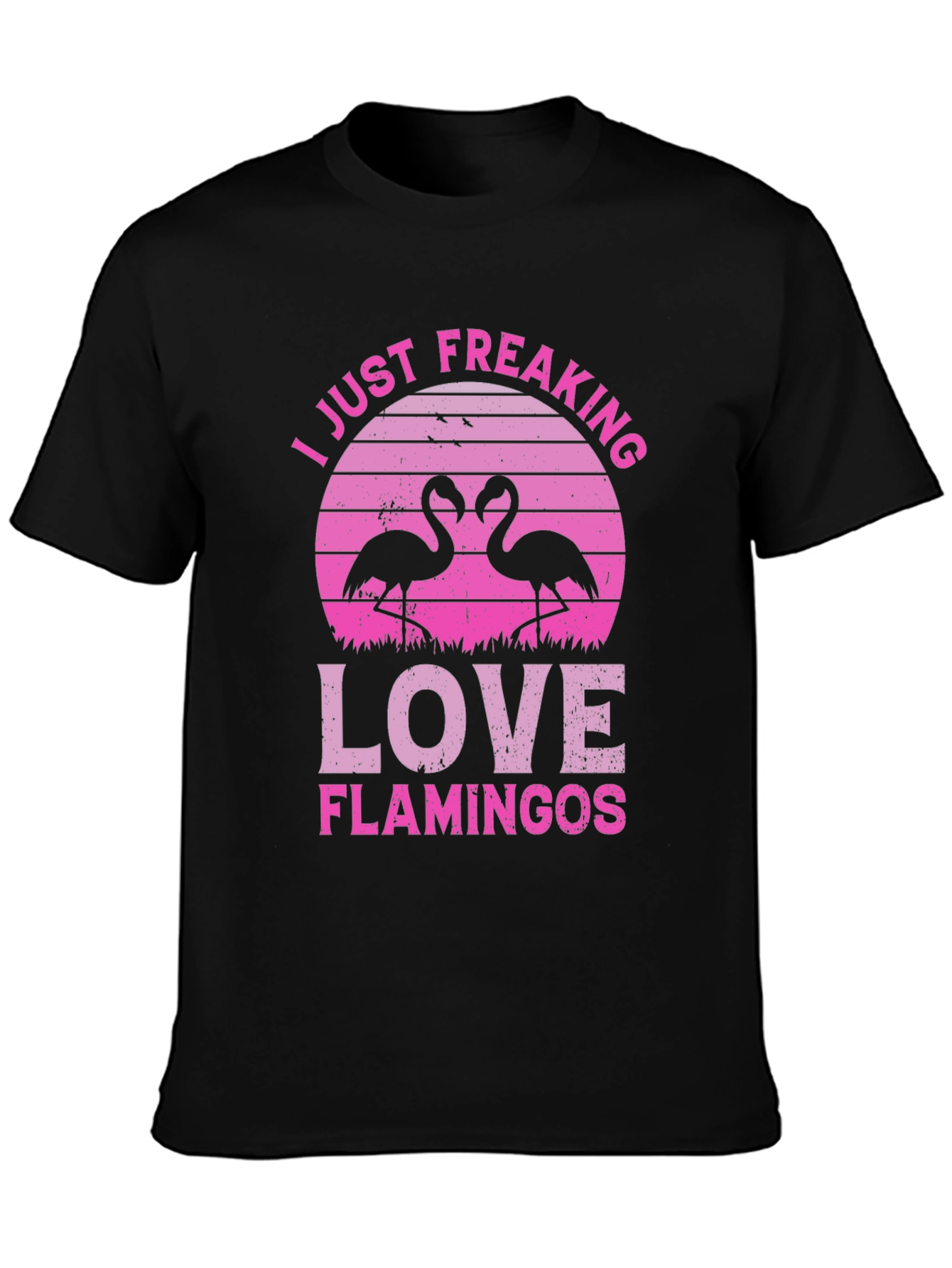 I Just Freaking Love Flamingos Graphic Tee