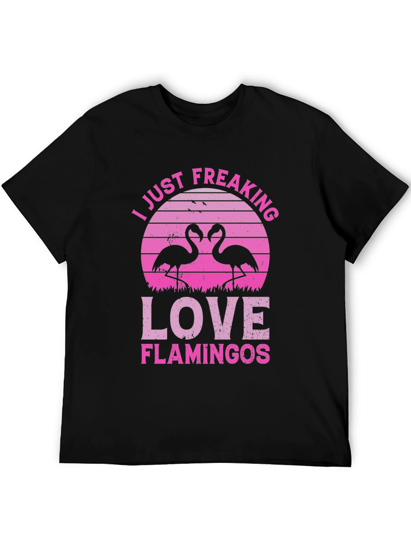 I Just Freaking Love Flamingos Graphic Tee