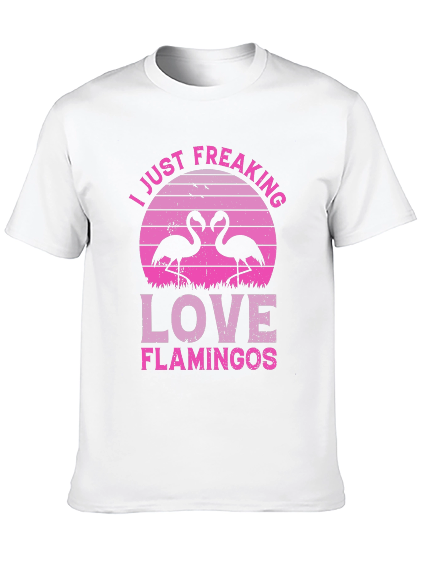 I Just Freaking Love Flamingos Graphic Tee