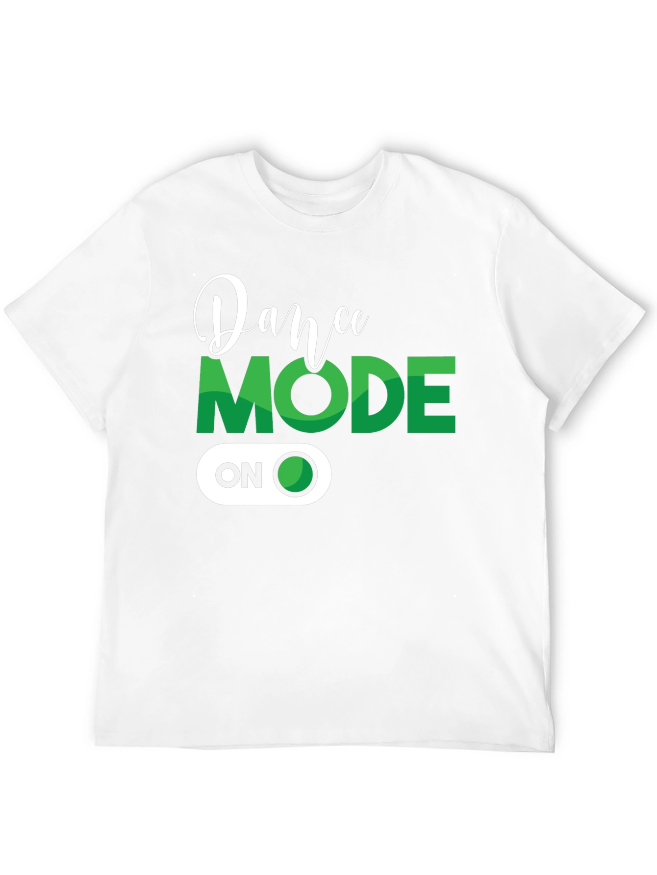 Dance Mode ON Black Graphic Tee