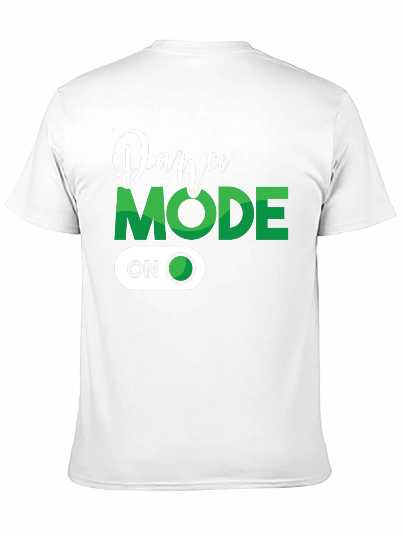 Dance Mode ON Black Graphic Tee
