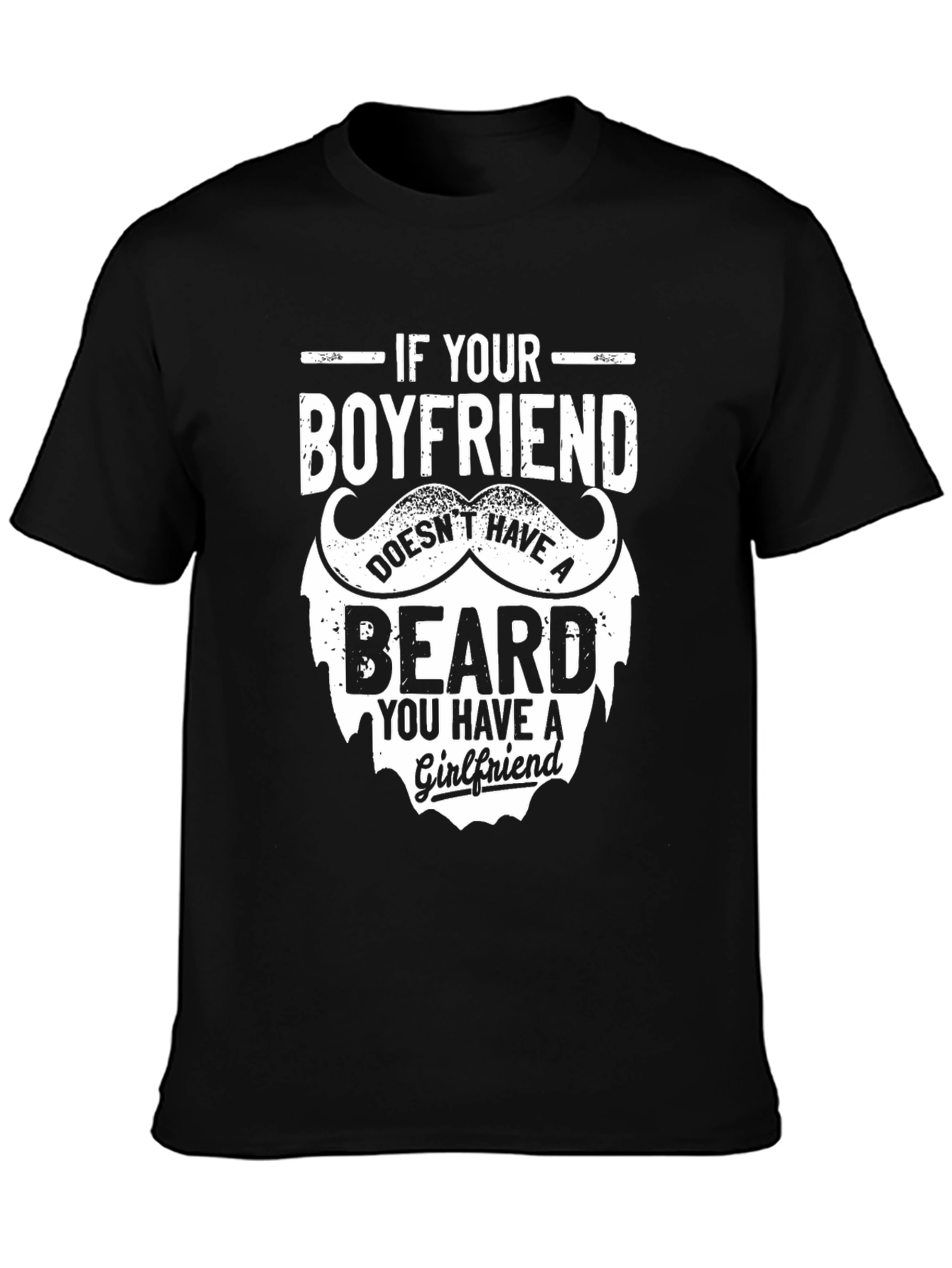 Bearded Boyfriend Graphic Tee