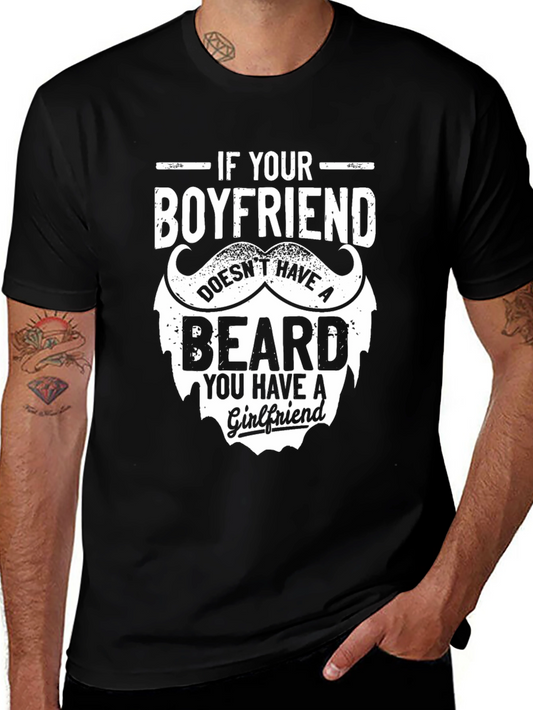 Bearded Boyfriend Graphic Tee