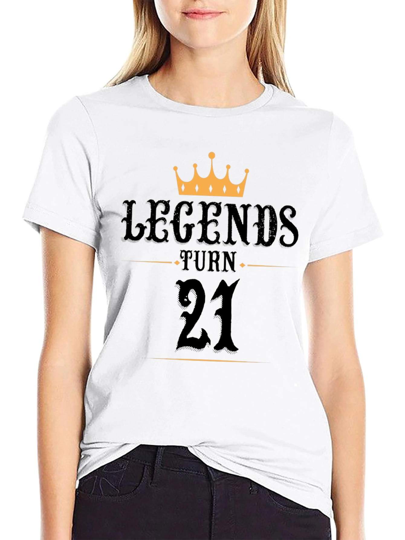 Legends Turn 21 Birthday T-Shirt