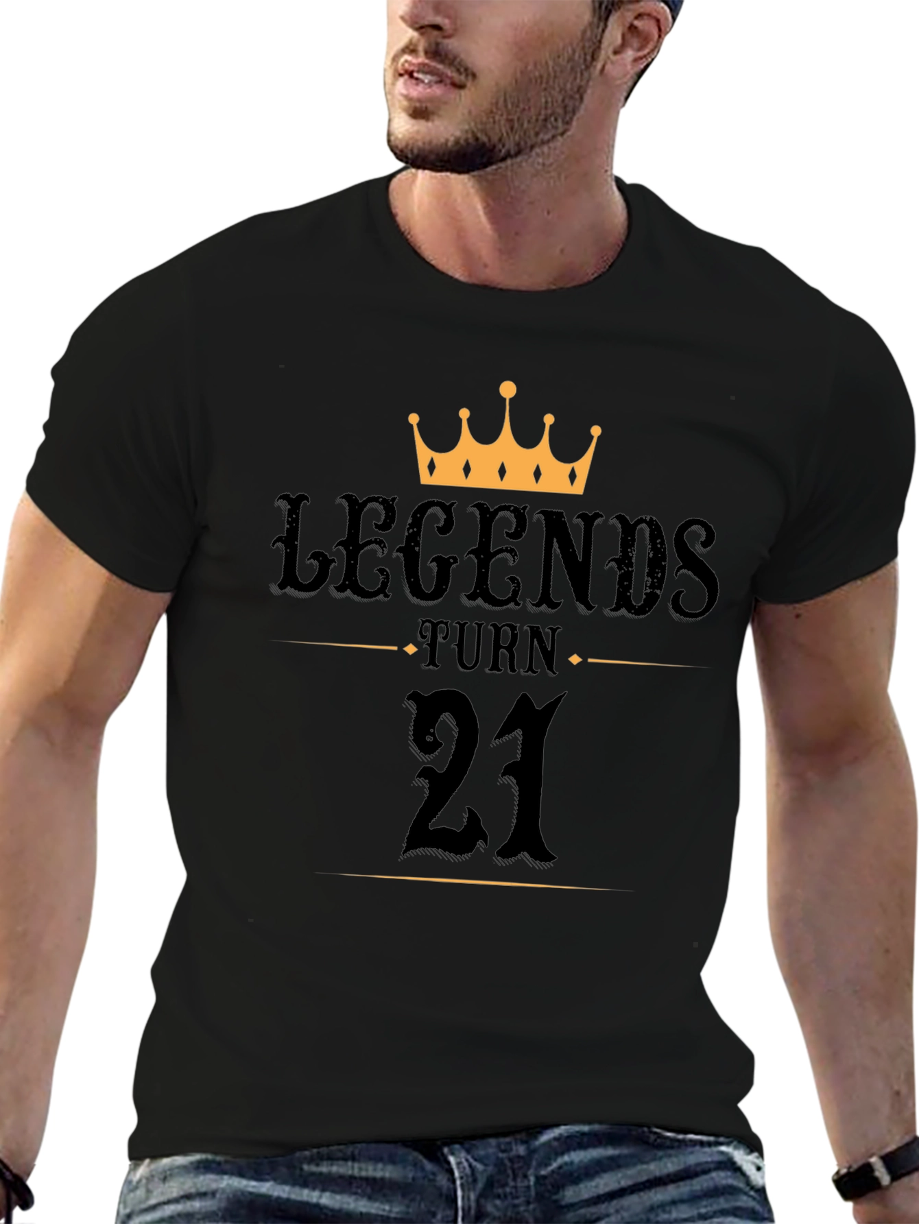 Legends Turn 21 Birthday T-Shirt