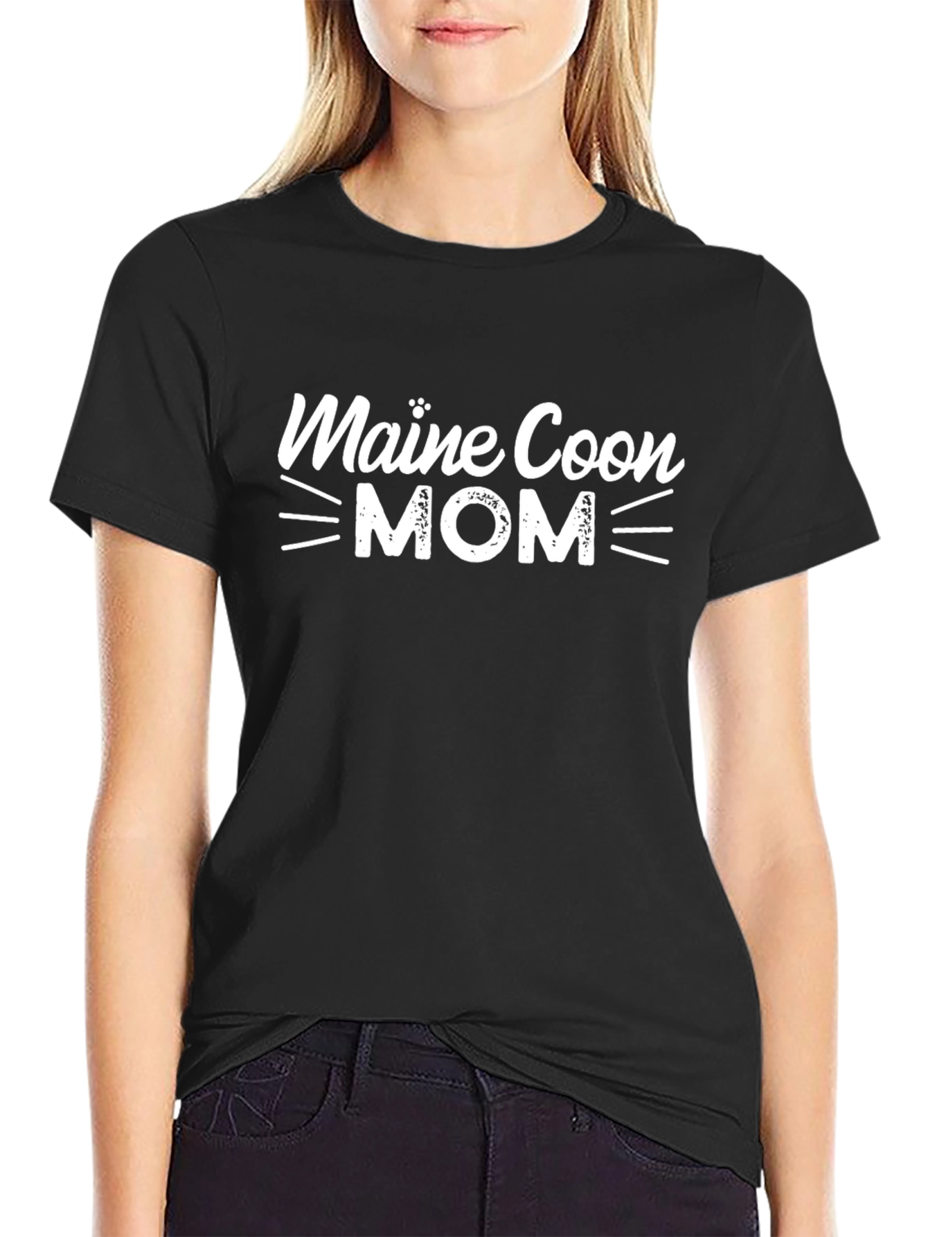 Maine Coon Mom T-Shirt - Cat Lover Tee