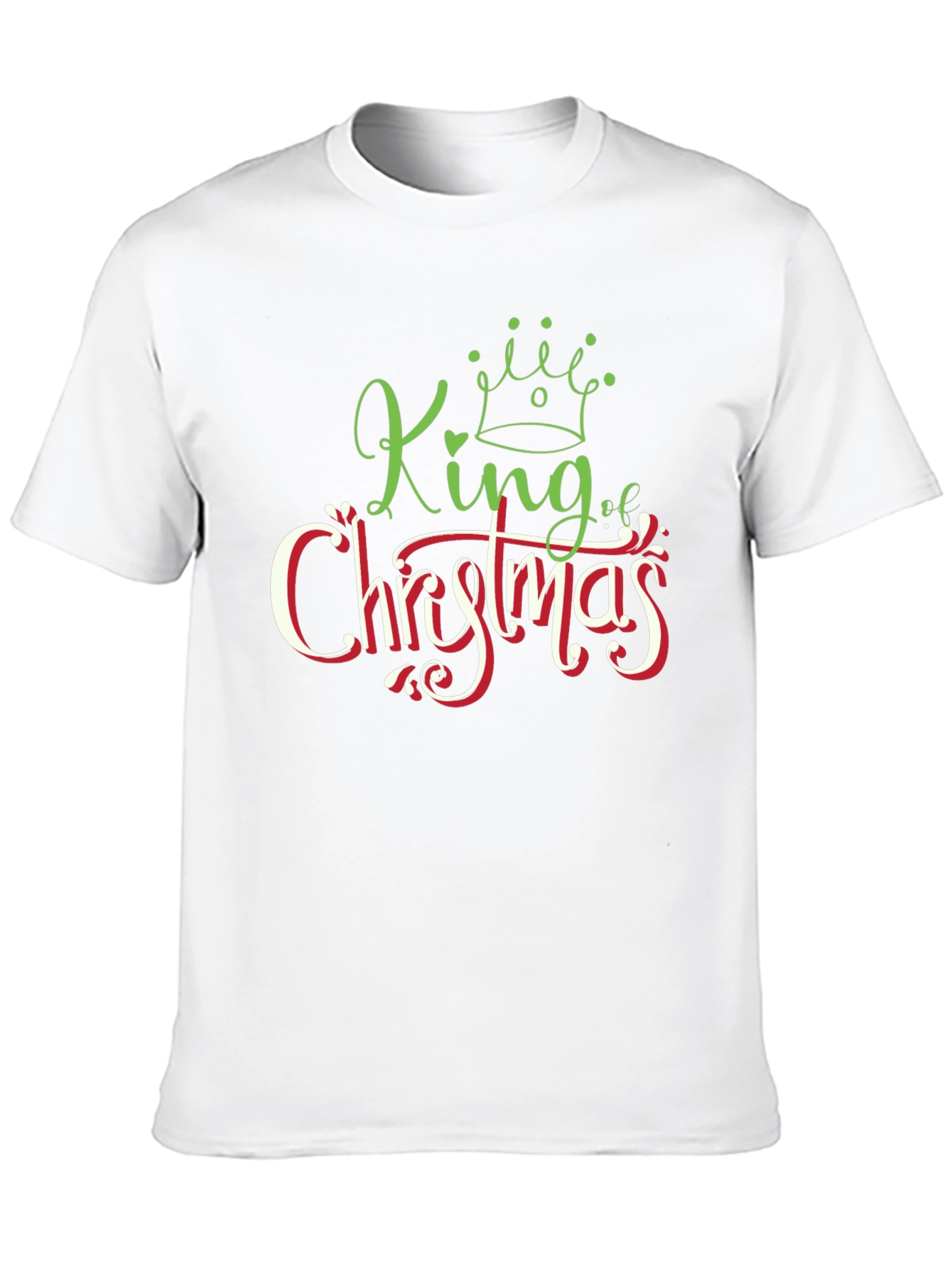 King of Christmas Graphic T-Shirt - Holiday Apparel