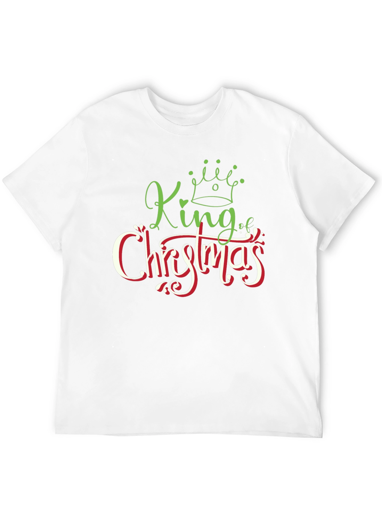 King of Christmas Graphic T-Shirt - Holiday Apparel