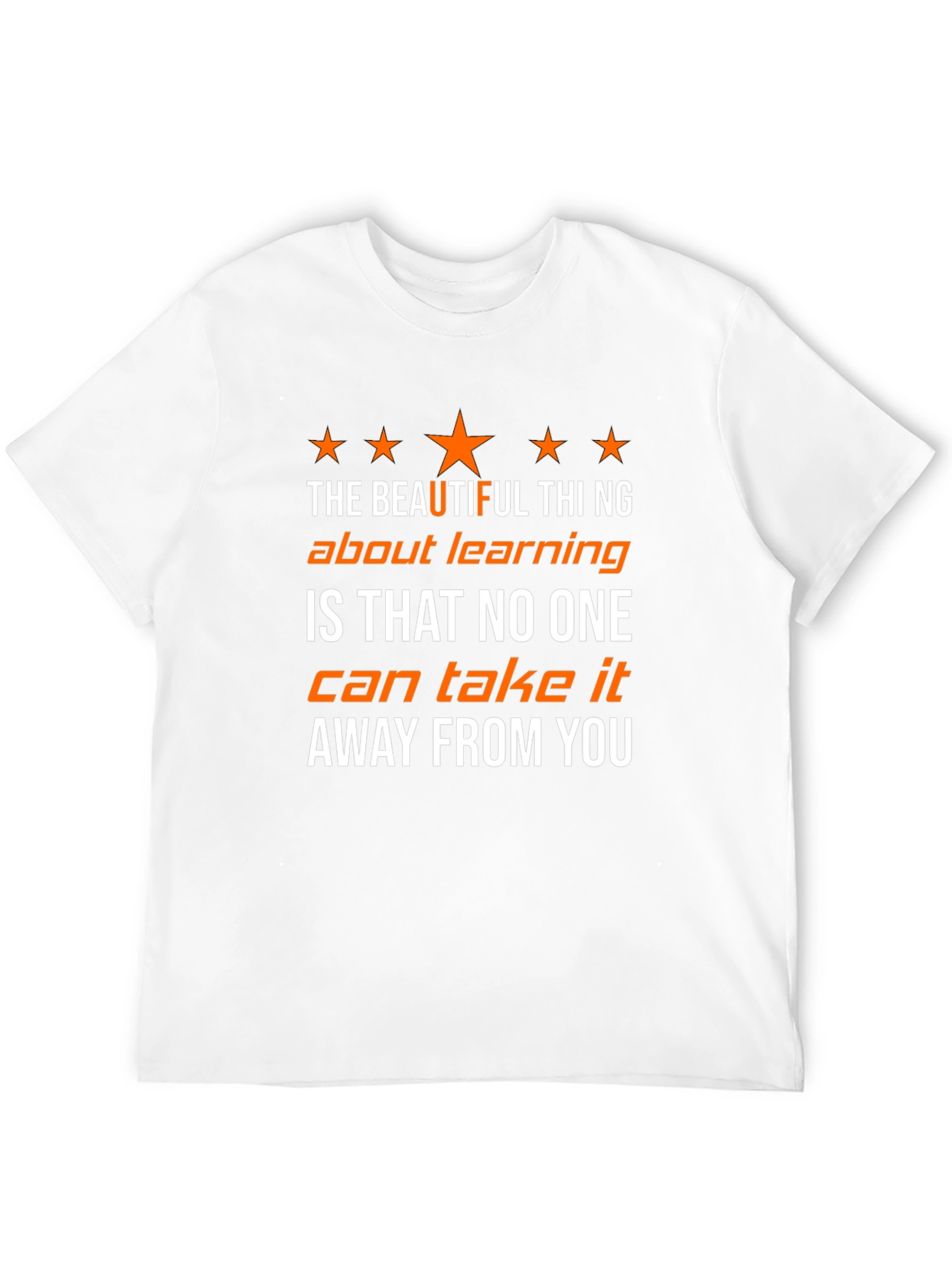 The Beautiful Thing About Learning T-Shirt