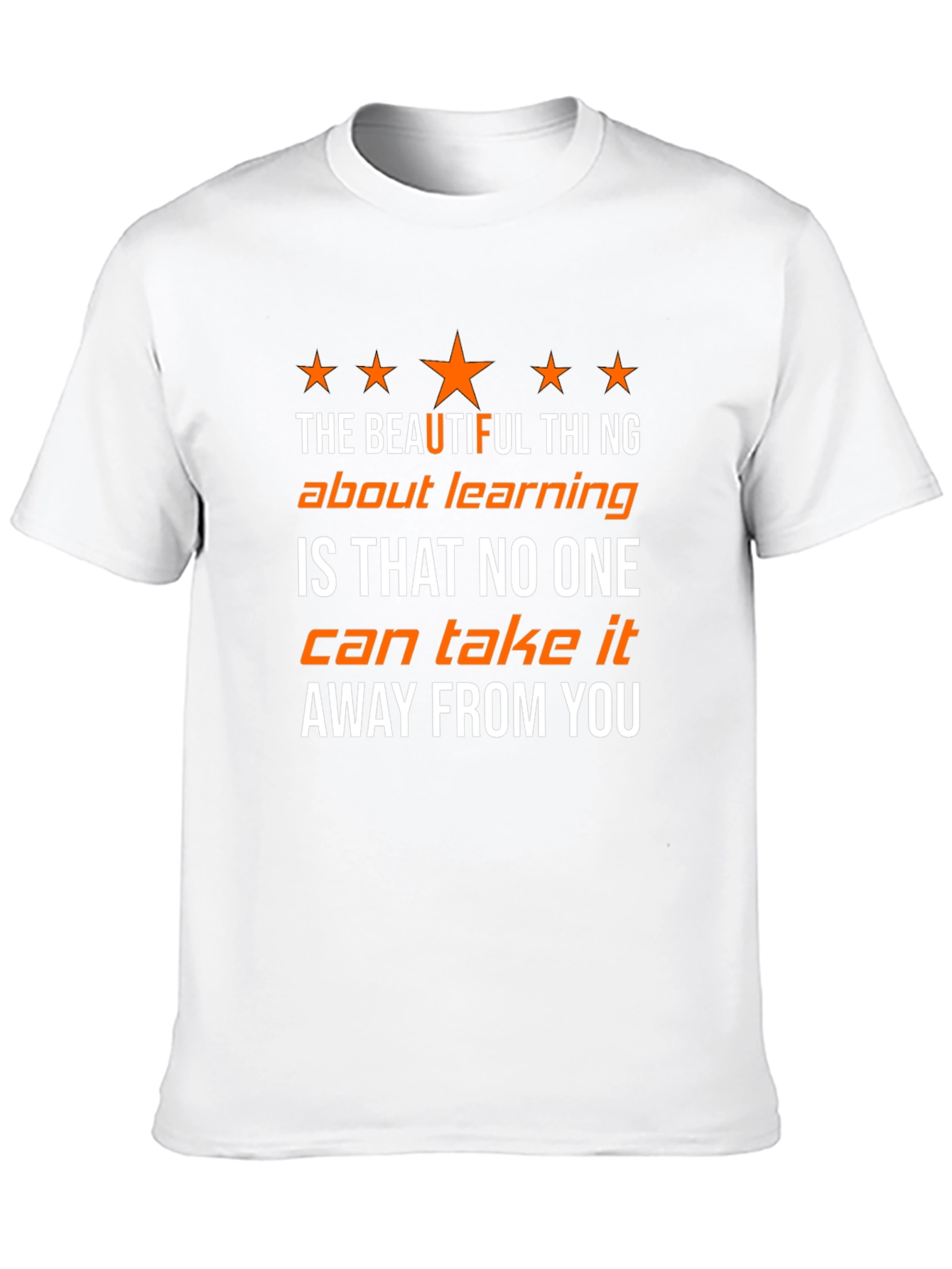 The Beautiful Thing About Learning T-Shirt