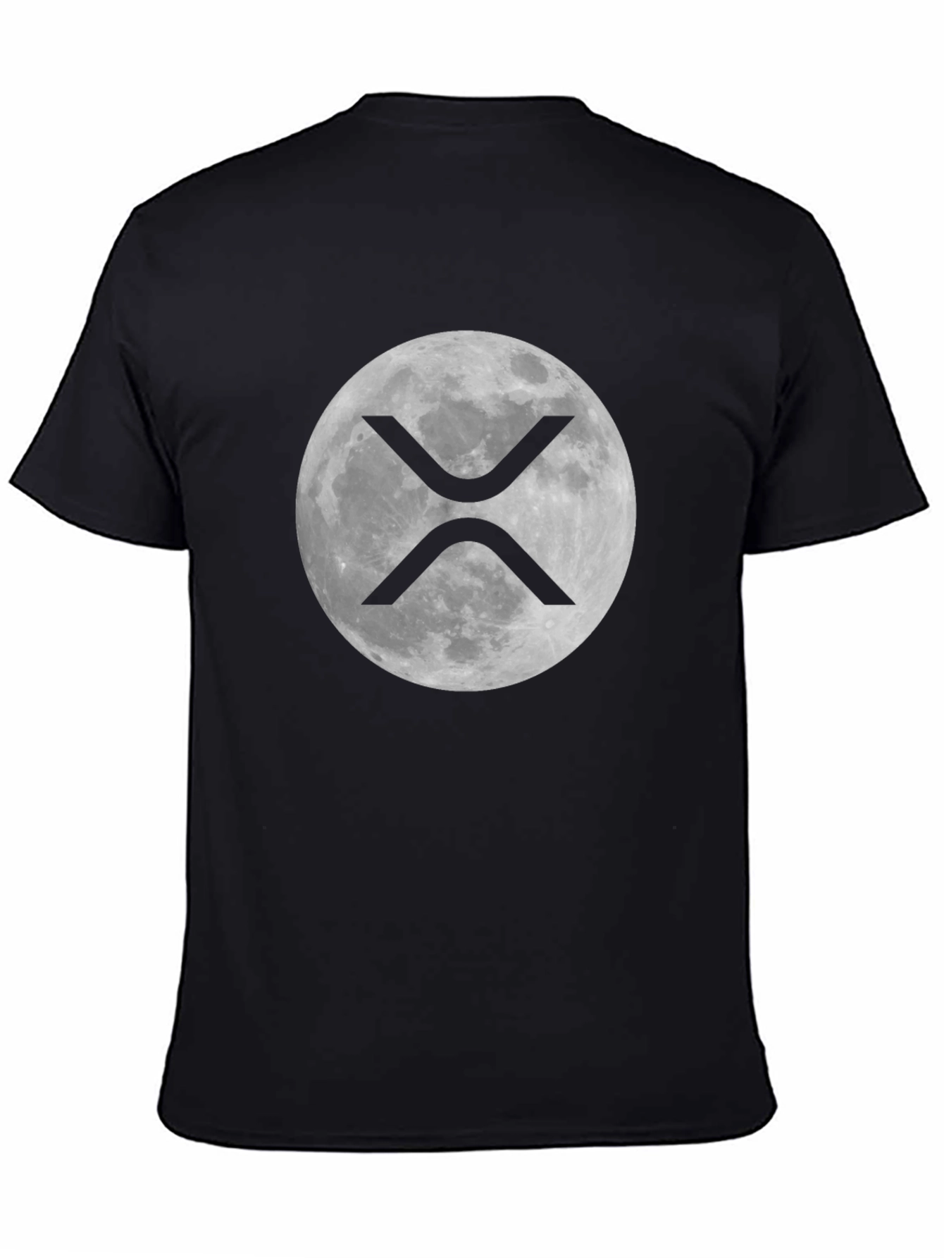 Ripple XRP Cryptocurrency Moon T-Shirt
