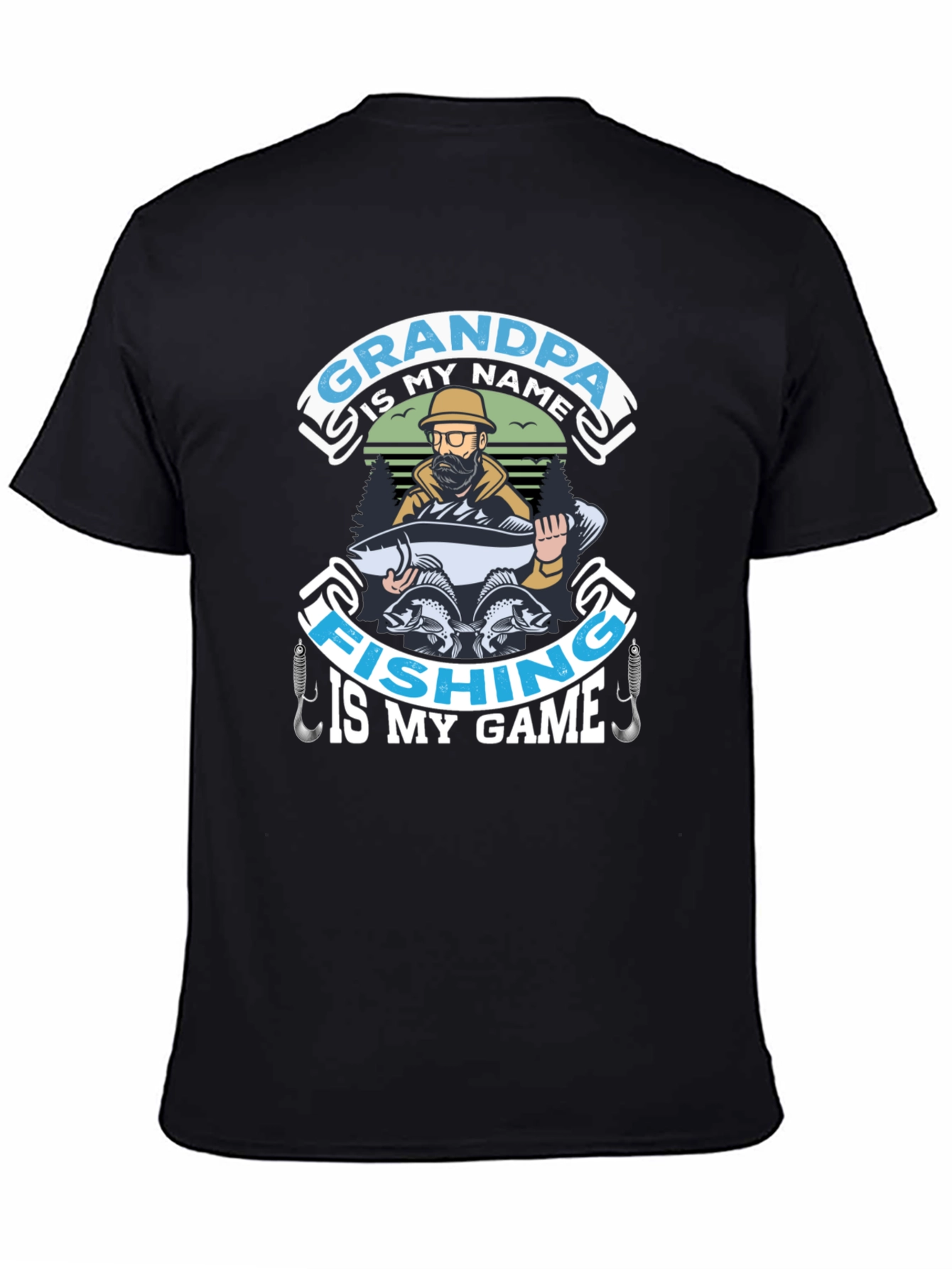 Grandpa Fishing T-Shirt - Fisherman Gift