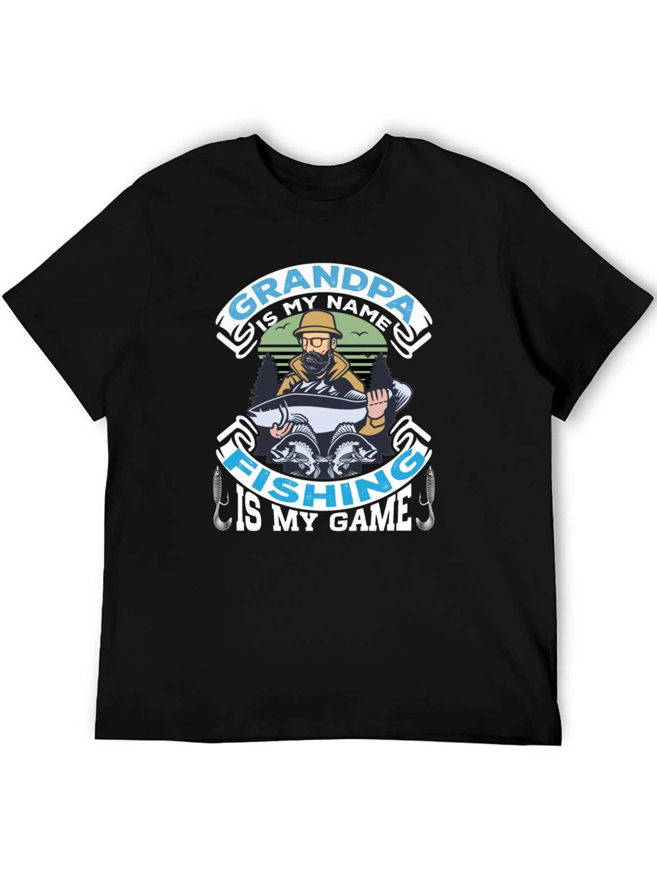 Grandpa Fishing T-Shirt - Fisherman Gift