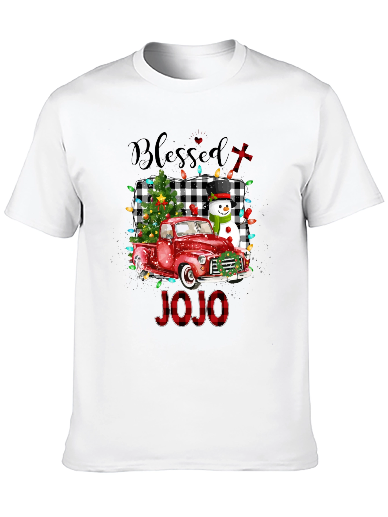 Blessed JOJO Christmas Truck T-Shirt
