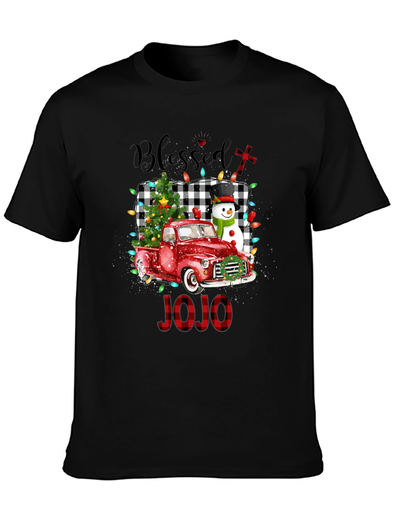 Blessed JOJO Christmas Truck T-Shirt