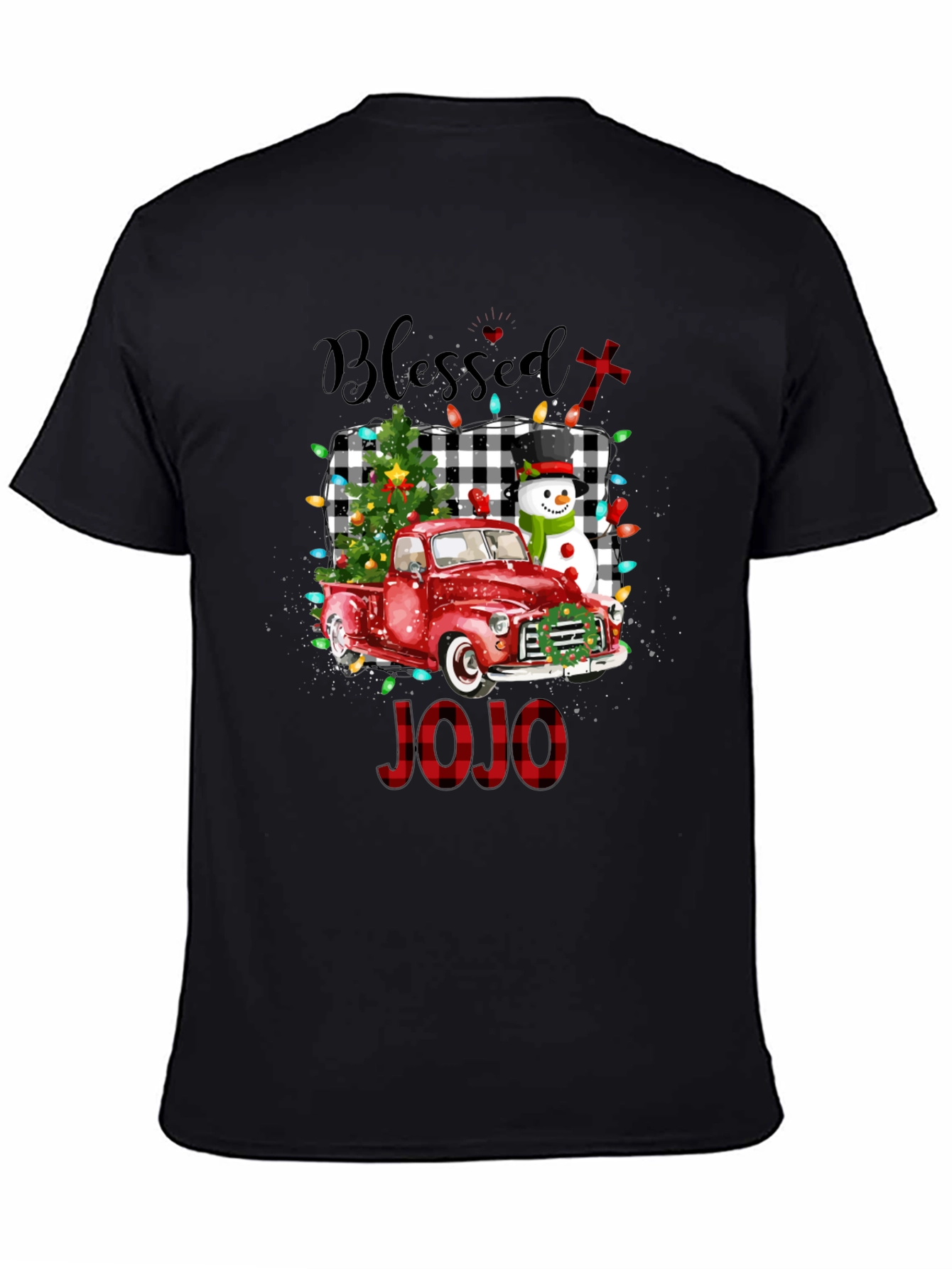 Blessed JOJO Christmas Truck T-Shirt