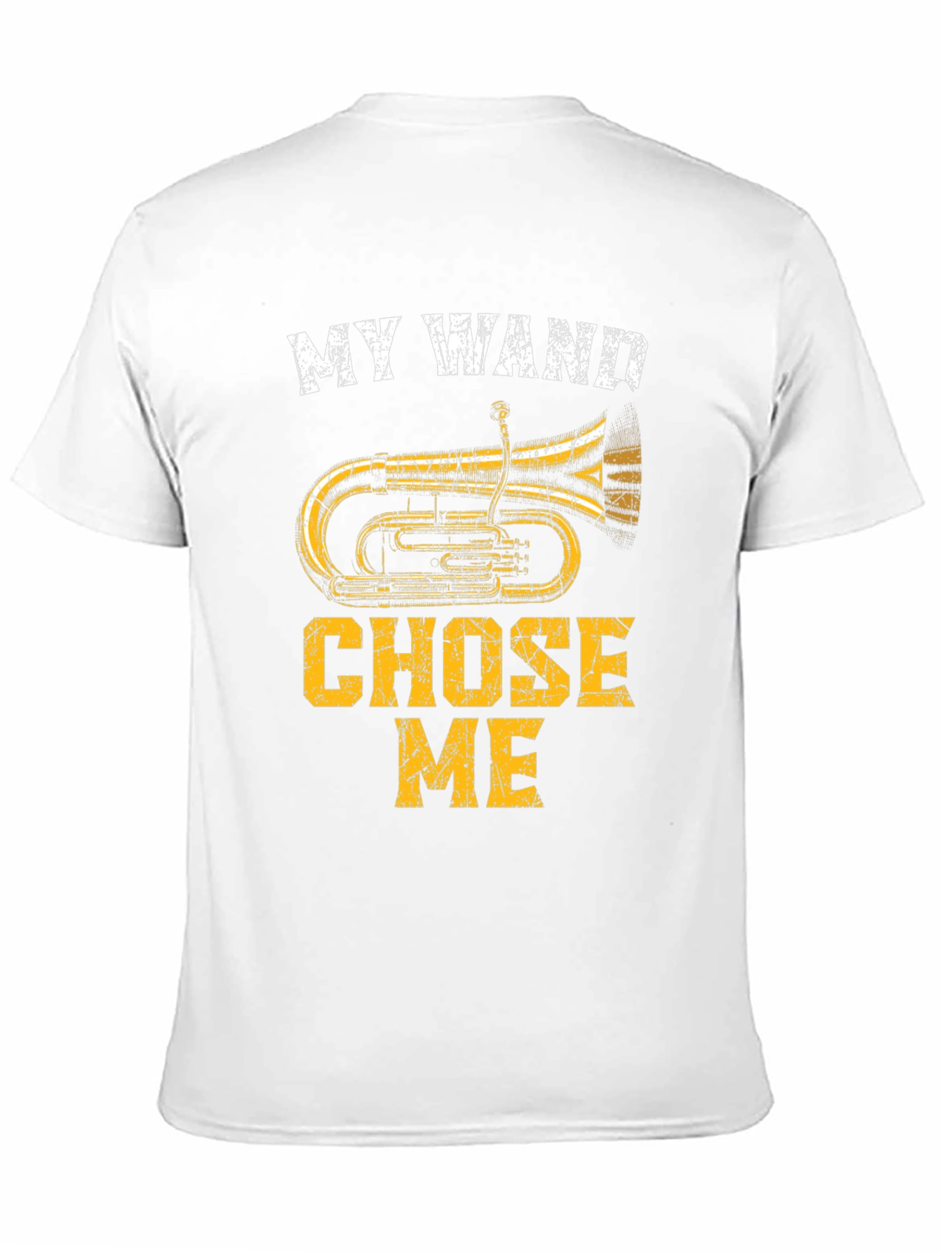 My Wand Chose Me Tuba T-Shirt - Musician Tee