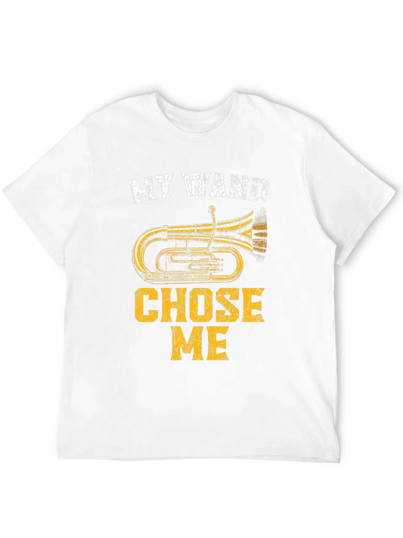 My Wand Chose Me Tuba T-Shirt - Musician Tee