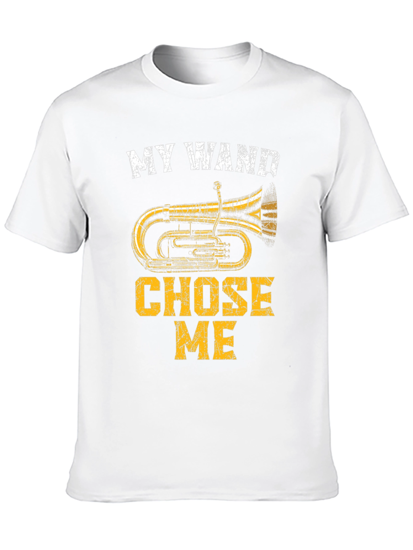My Wand Chose Me Tuba T-Shirt - Musician Tee
