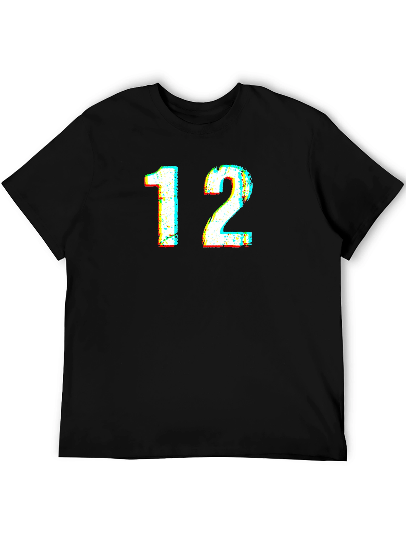 Number 12 Graphic Tee - Casual Cool