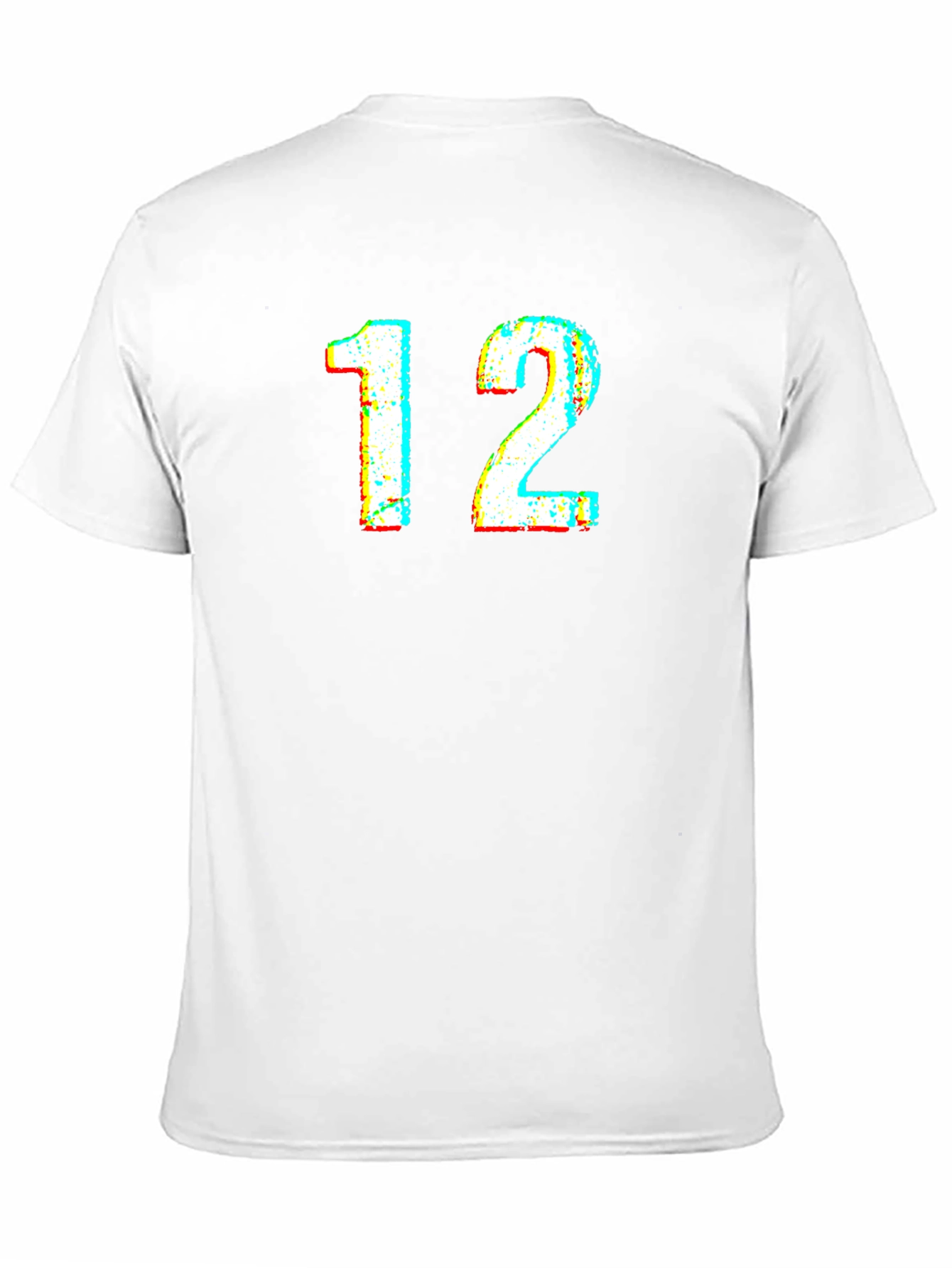 Number 12 Graphic Tee - Casual Cool