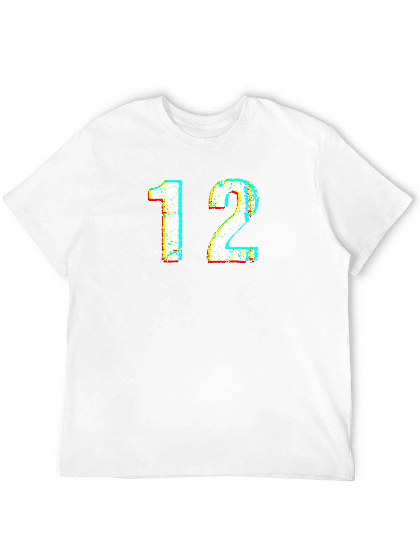 Number 12 Graphic Tee - Casual Cool