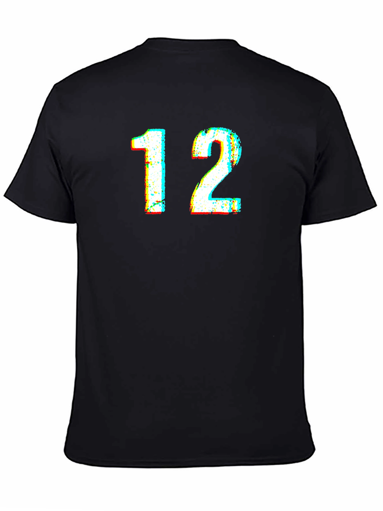 Number 12 Graphic Tee - Casual Cool