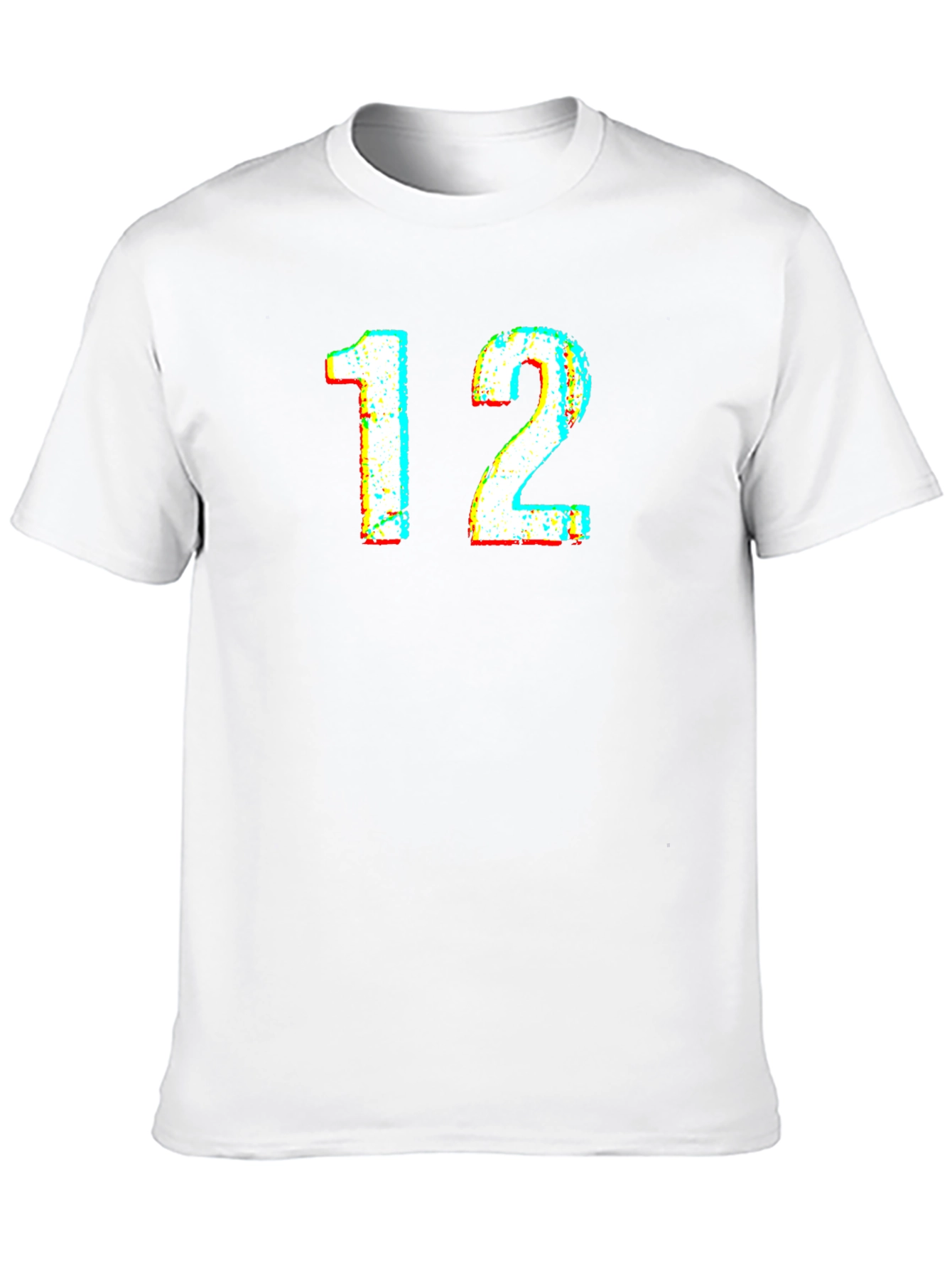 Number 12 Graphic Tee - Casual Cool