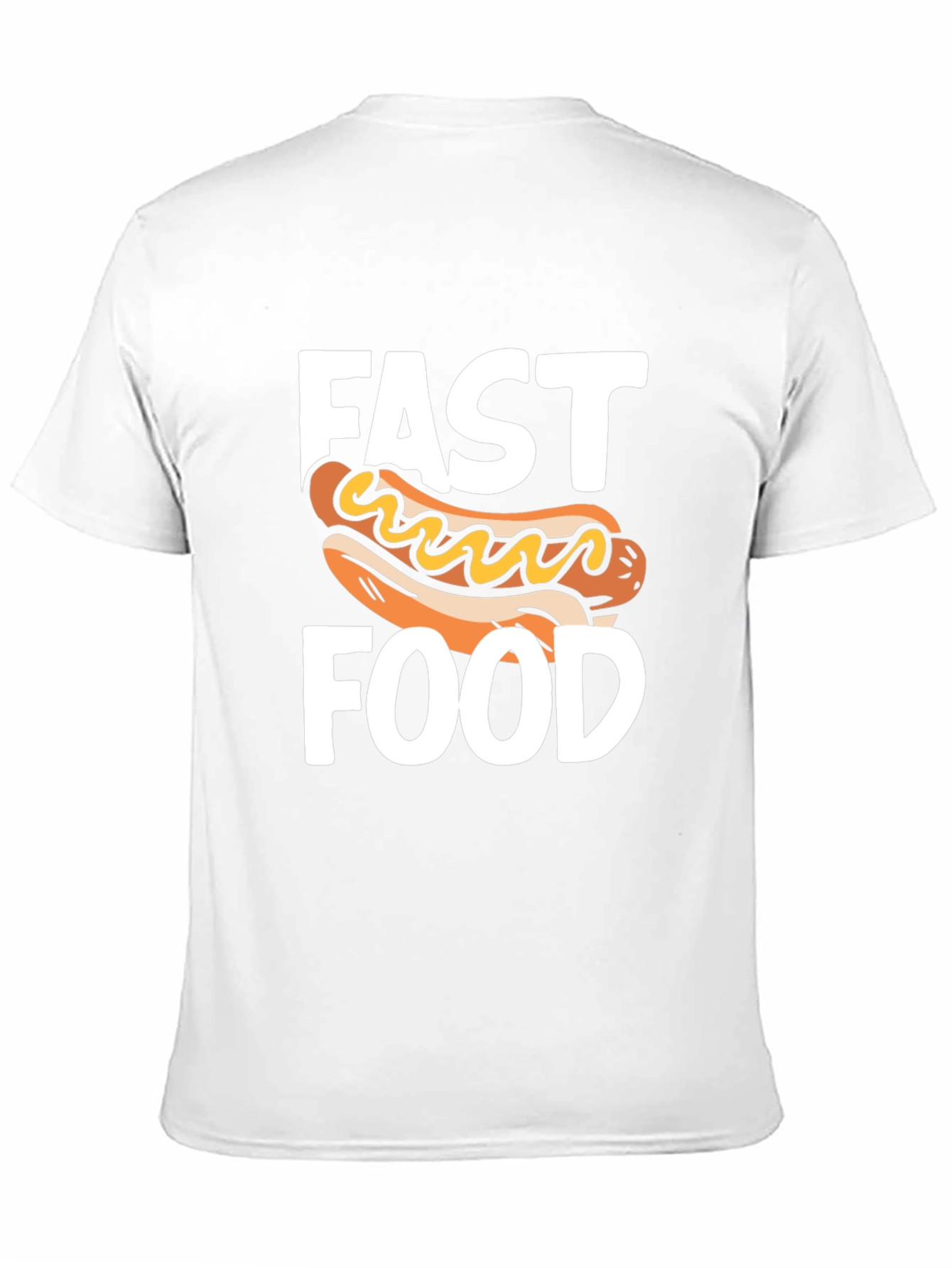 Fast Food Hotdog Graphic T-Shirt