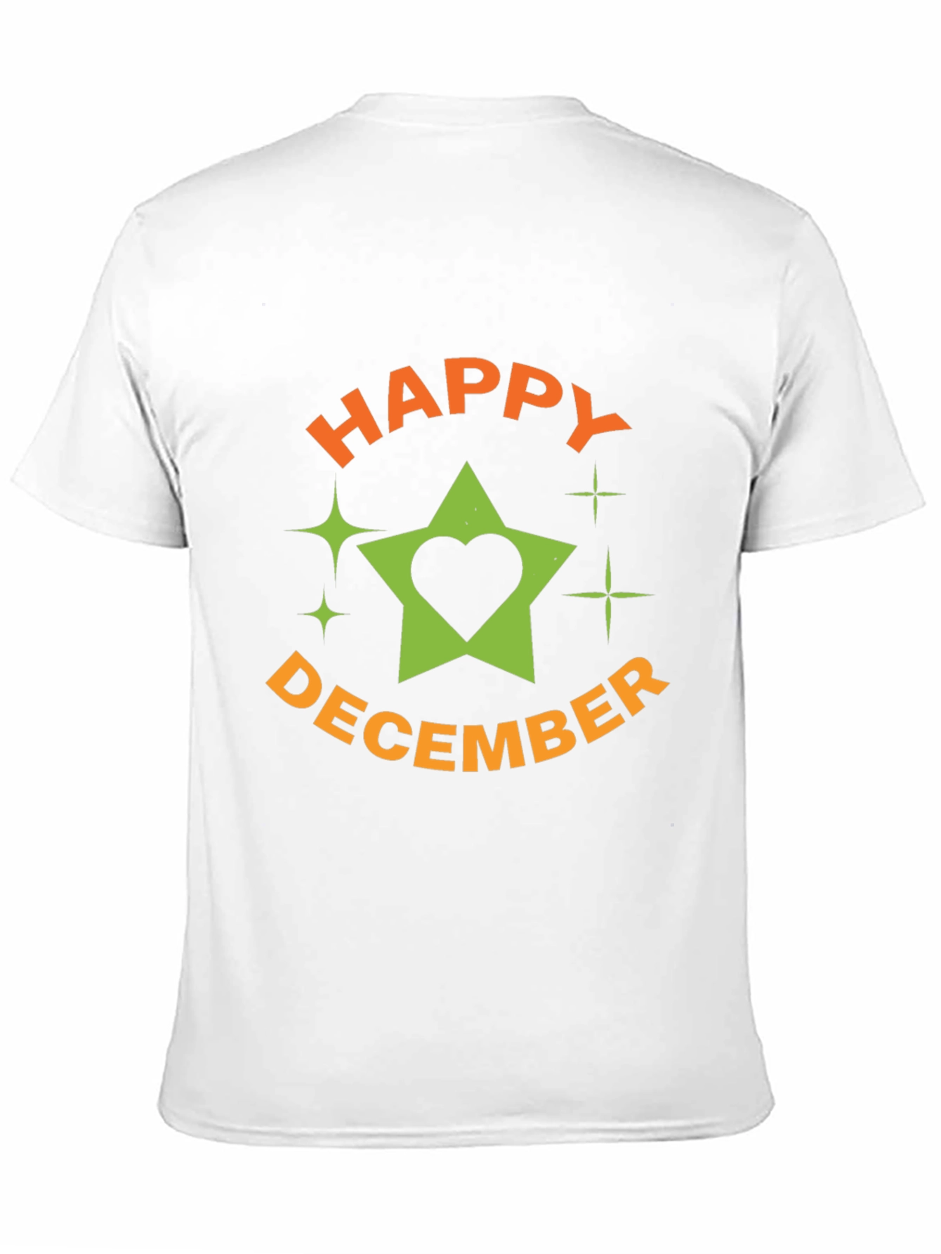 Festive Happy December Graphic T-Shirt