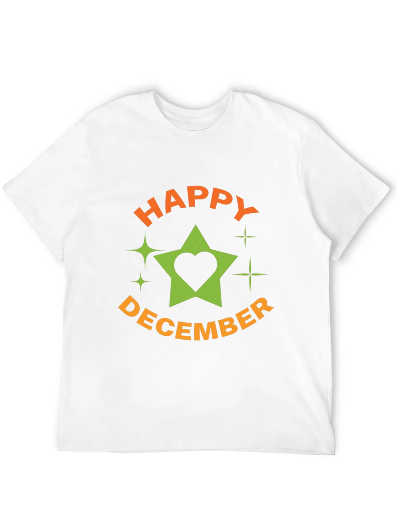 Festive Happy December Graphic T-Shirt