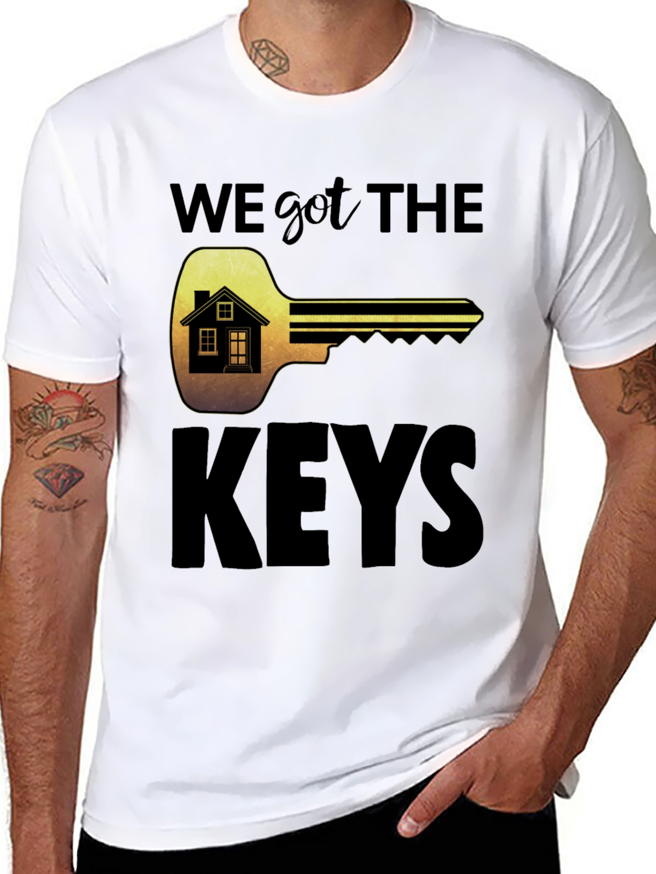 We Got The Keys T-Shirt New Homeowner Tee