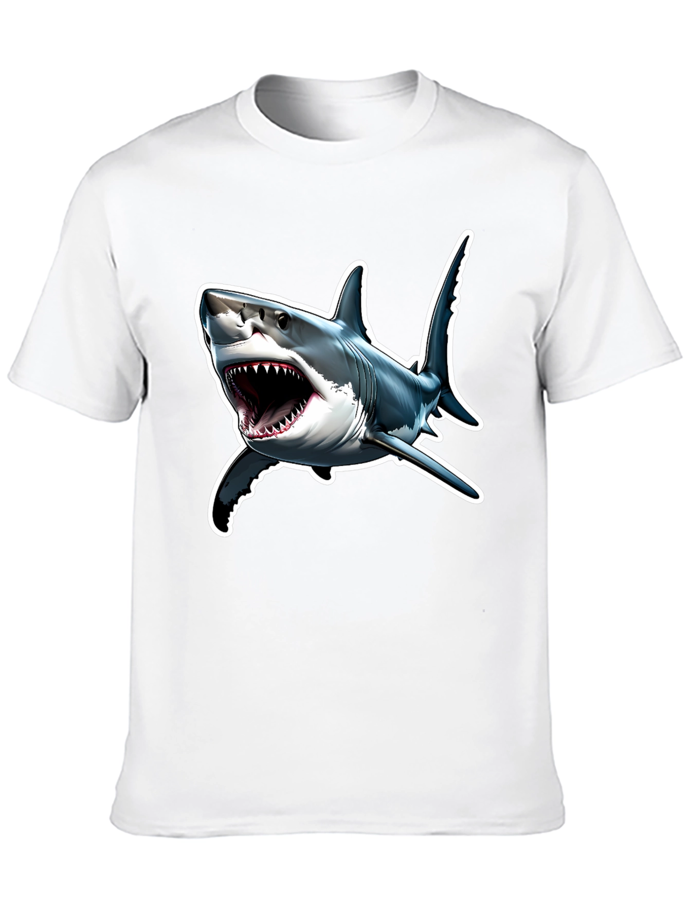 Shark Attack T-Shirt - Bold Graphic Tee