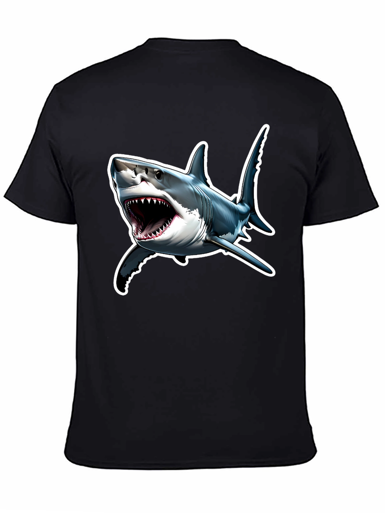 Shark Attack T-Shirt - Bold Graphic Tee