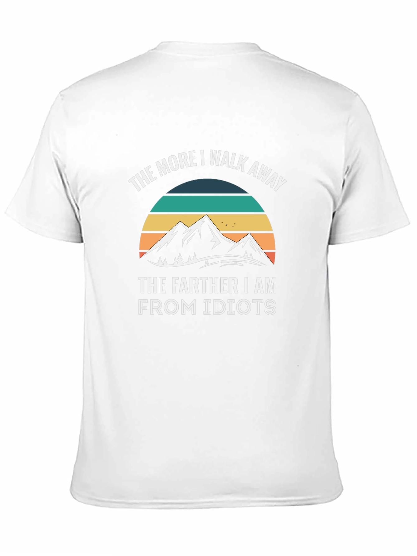 Funny Mountain Idiots Graphic T-Shirt