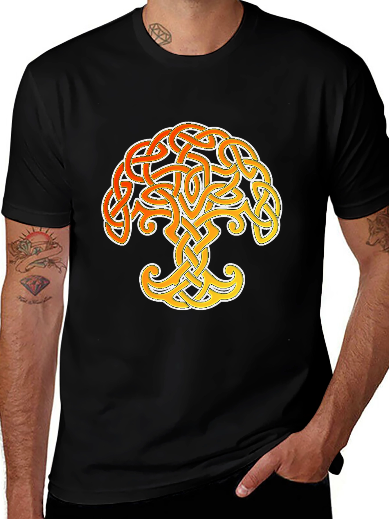 Celtic Knot Tree T-Shirt - Symbol of Life