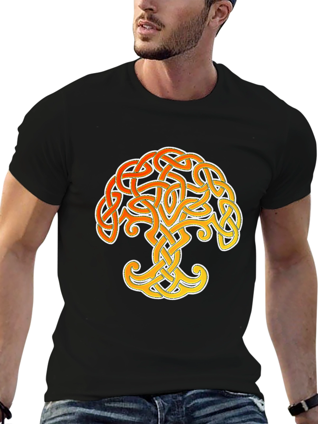 Celtic Knot Tree T-Shirt - Symbol of Life