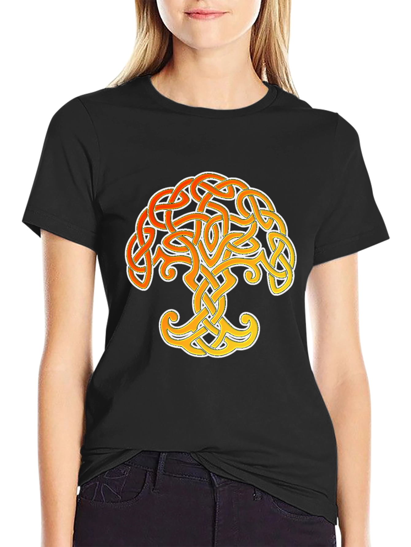 Celtic Knot Tree T-Shirt - Symbol of Life